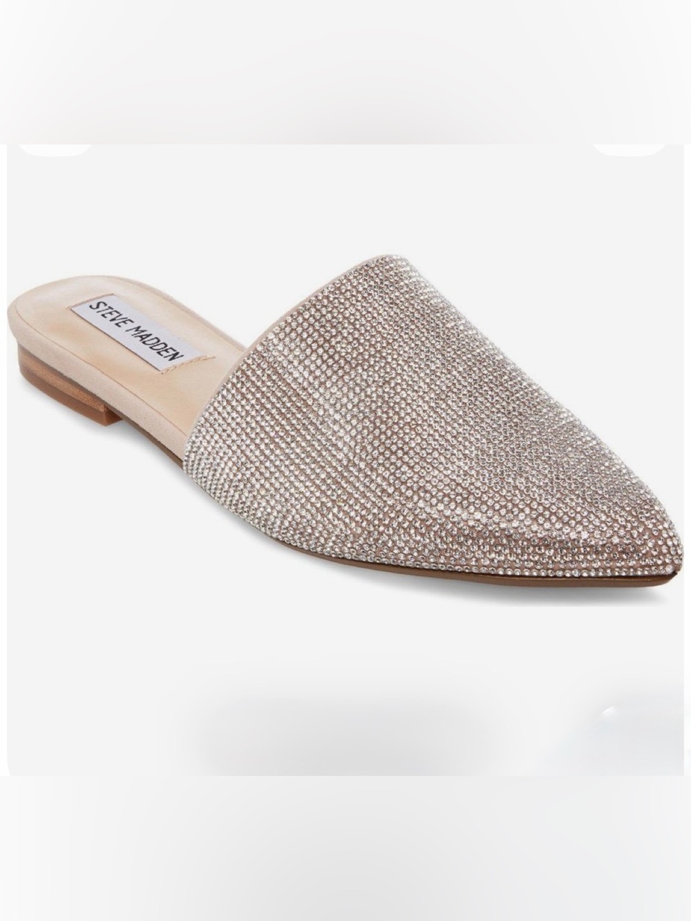 Steve Madden Traced Rhinestone Mule 10